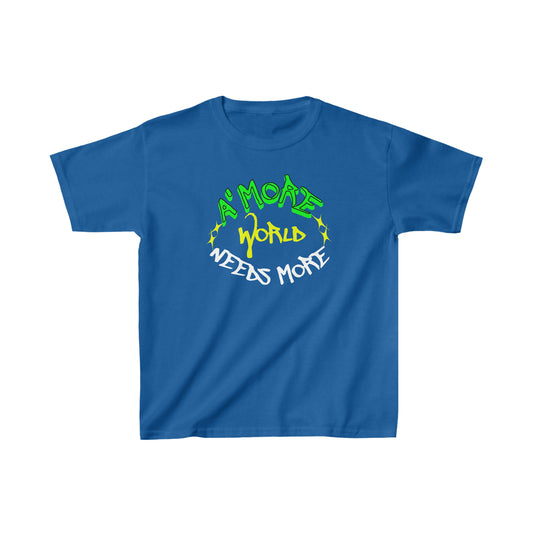 A'more World Needs More (A'more Star lite) Kids Heavy Cotton™ Tee